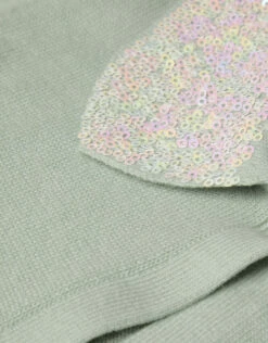 MONSOON Sequin Collar Cardigan Green -MONSOON Sales Store 03 51307007 4