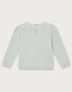 MONSOON Frill Collar Sweatshirt Blue 6 MONSOON Frill Collar Sweatshirt Blue -MONSOON Sales Store 03 51317303 3