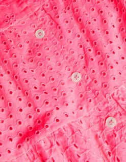MONSOON Broderie Button Dress Pink 5 MONSOON Broderie Button Dress Pink -MONSOON Sales Store 03 51319812 4