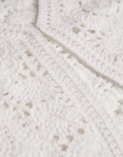 MONSOON Boutique Crochet Cropped Waistcoat Ivory 5 MONSOON Boutique Crochet Cropped Waistcoat Ivory -MONSOON Sales Store 03 51322426 4