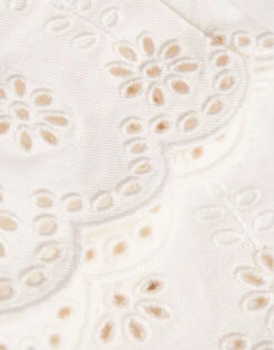MONSOON Broderie Schiffli Denim Shorts White -MONSOON Sales Store 03 51323828 4
