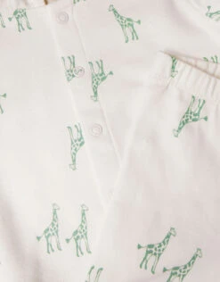 MONSOON Newborn Giraffe Print Hooded Set Ivory 5 MONSOON Newborn Giraffe Print Hooded Set Ivory -MONSOON Sales Store 03 51409026 4