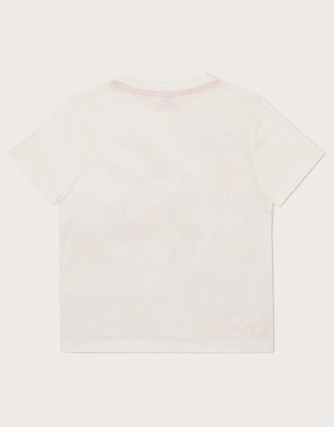 MONSOON Crab Applique T-Shirt Ivory 3 MONSOON Crab Applique T-Shirt Ivory - Image 3