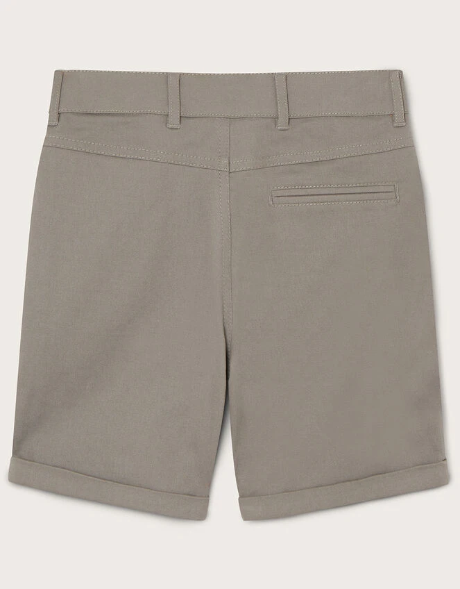 MONSOON Chino Easy Fastening Shorts Grey 3 MONSOON Chino Easy Fastening Shorts Grey - Image 3