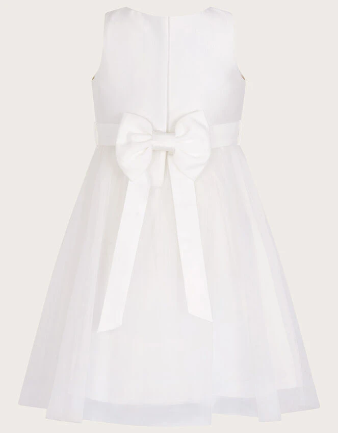 MONSOON Baby Odette Alice Tulle Dress Ivory 3 MONSOON Baby Odette Alice Tulle Dress Ivory - Image 3