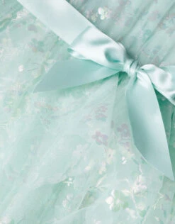 MONSOON Baby Pia Tiered Foil Print Dress Green 5 MONSOON Baby Pia Tiered Foil Print Dress Green -MONSOON Sales Store 03 51508009 4