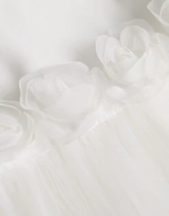 MONSOON Baby Rosanna 3D Christening Dress Ivory 5 MONSOON Baby Rosanna 3D Christening Dress Ivory -MONSOON Sales Store 03 51511326 4