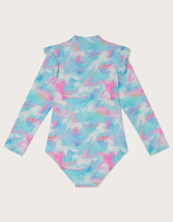 MONSOON Marble Unicorn Swimsuit With UPF50+ Protection Multi -MONSOON Sales Store 03 51601929 3