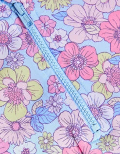 MONSOON Baby Retro Floral Two-Piece Swimsuit With UPF50+ Protection Blue -MONSOON Sales Store 03 51611202 4