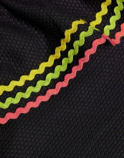 MONSOON Ricrac Textured One-Shoulder Siwmsuit Black -MONSOON Sales Store 03 51614422 4