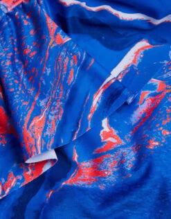 MONSOON Marble Print Frill Swimsuit Blue 5 MONSOON Marble Print Frill Swimsuit Blue -MONSOON Sales Store 03 51614602 4