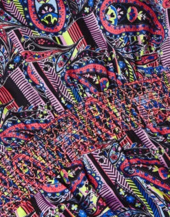 MONSOON Paisley Shirred Playsuit In Recycled Polyester Multi -MONSOON Sales Store 03 51620029 4