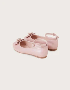 MONSOON Loveheart Patent Ballerina Flats Pink -MONSOON Sales Store 03 51718112 4