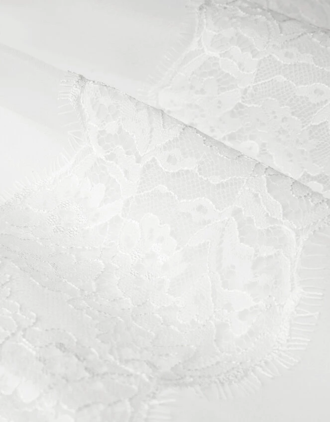 MONSOON Alovette Lace Communion Dress White 3 MONSOON Alovette Lace Communion Dress White - Image 3