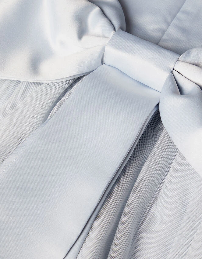 MONSOON Tulle Bridesmaid Dress Grey 3 MONSOON Tulle Bridesmaid Dress Grey - Image 3