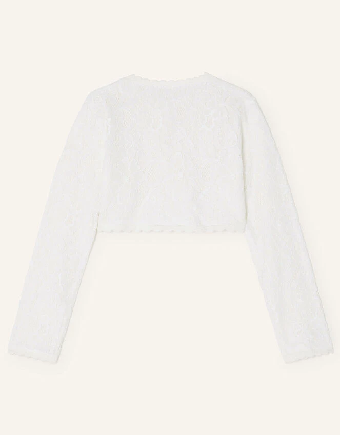 MONSOON Lace Cardigan Ivory 2 MONSOON Lace Cardigan Ivory - Image 2
