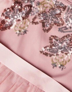 MONSOON Embellished Sequin Flutter Sleeve Dress Pink 5 MONSOON Embellished Sequin Flutter Sleeve Dress Pink -MONSOON Sales Store 03 51820239 4