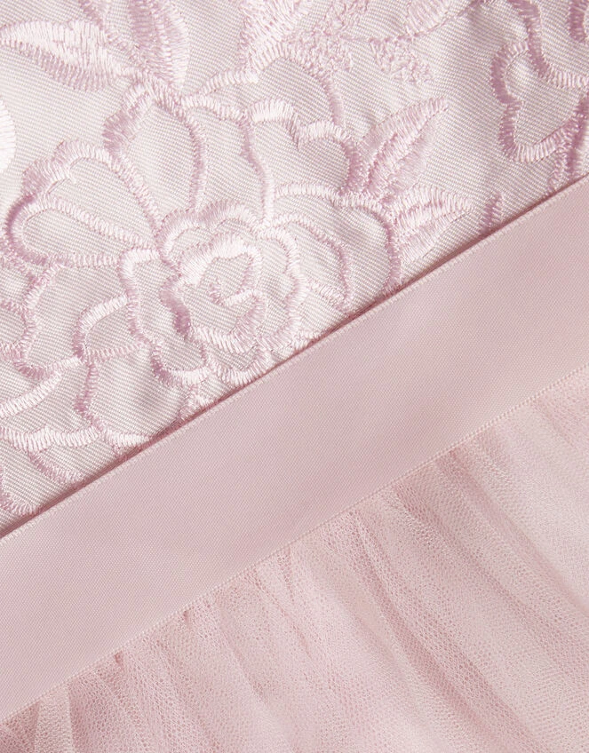 MONSOON Odette Blossom 3D Dress Pink 3 MONSOON Odette Blossom 3D Dress Pink - Image 3