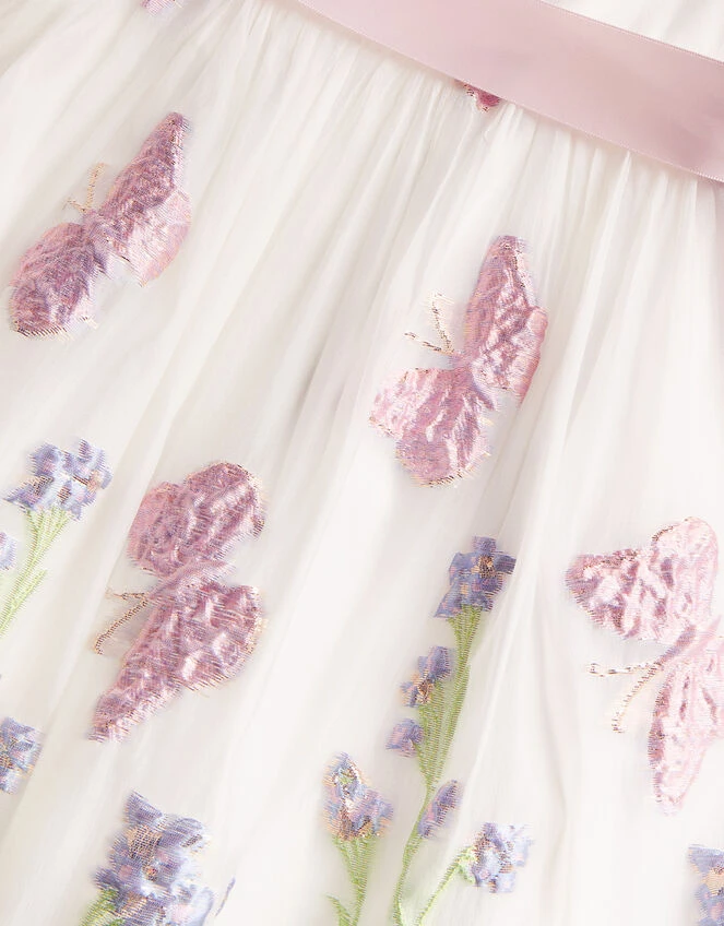 MONSOON Maddy Meadow Flower Organza Dress Multi 3 MONSOON Maddy Meadow Flower Organza Dress Multi - Image 3