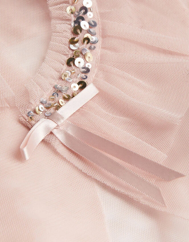 MONSOON Land Of Wonder Short Tulle Cape Jacket Pink 3 MONSOON Land Of Wonder Short Tulle Cape Jacket Pink - Image 3