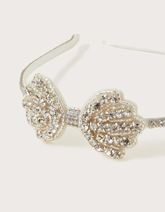 Diamante Bow Headband 2 Diamante Bow Headband - Image 2