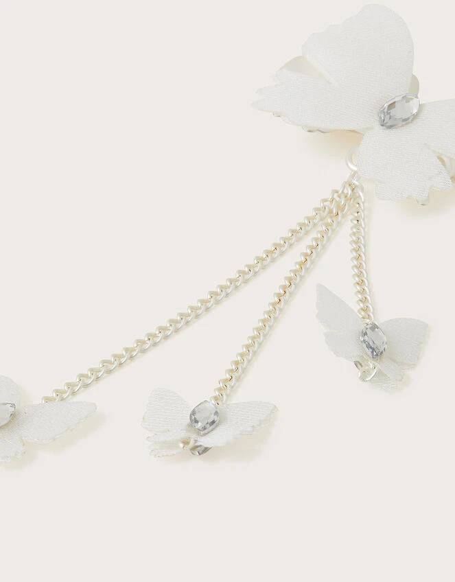 Cascading Butterfly Hair Clips Set Of Two 2 Cascading Butterfly Hair Clips Set Of Two - Image 2