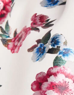 Baby Pansy Foil Scuba Dress Ivory 5 Baby Pansy Foil Scuba Dress Ivory -MONSOON Sales Store 03 61301626 4