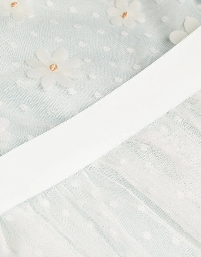 Baby Polka Dot Daisy Dress Blue 3 Baby Polka Dot Daisy Dress Blue - Image 3