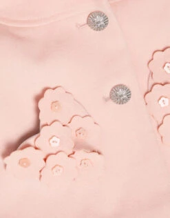 MONSOON Baby Laser Flower Pocket Coat Pink -MONSOON Sales Store 04 41213211 5