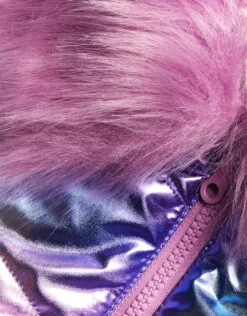 MONSOON Rainbow Metallic Padded Coat With Hood Pink 9 MONSOON Rainbow Metallic Padded Coat With Hood Pink -MONSOON Sales Store 04 41405612 5