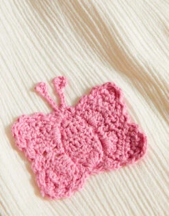 MONSOON Baby Butterfly Crochet Romper Ivory -MONSOON Sales Store 04 51219526 4