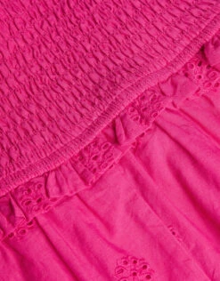 MONSOON Schiffli Shirred Jumpsuit Pink -MONSOON Sales Store 04 51328965 4