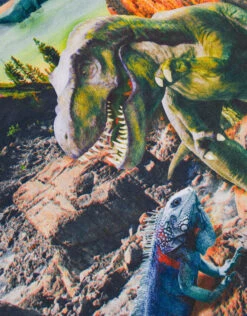 MONSOON Digital Print Dinosaur Scene T-Shirt Blue 5 MONSOON Digital Print Dinosaur Scene T-Shirt Blue -MONSOON Sales Store 04 51411502 4