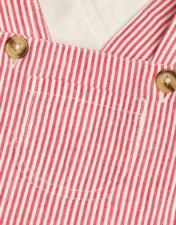 MONSOON Newborn Stripe Dungarees And Shirt Set Red 7 MONSOON Newborn Stripe Dungarees And Shirt Set Red -MONSOON Sales Store 04 51417214 4