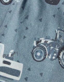 MONSOON Vehicle Print Slub Drawstring Shorts Blue 5 MONSOON Vehicle Print Slub Drawstring Shorts Blue -MONSOON Sales Store 04 51421102 4