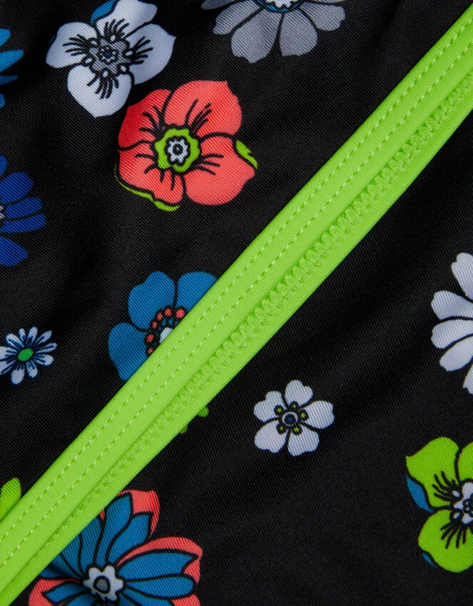 MONSOON Floral Halter Neck Bikini Set Black 4 MONSOON Floral Halter Neck Bikini Set Black - Image 4