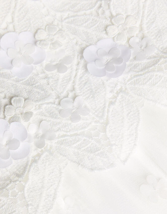 MONSOON Ophelia Lace Tulle Dress Ivory 4 MONSOON Ophelia Lace Tulle Dress Ivory - Image 4