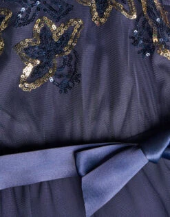 MONSOON Nola Embellished Flutter Sleeve Sequin Jumpsuit Blue -MONSOON Sales Store 04 51829306 4