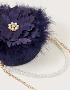 Loralie Feather Flower Round Bag 5 Loralie Feather Flower Round Bag -MONSOON Sales Store 04 61002706 4