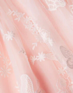 MONSOON Baby May Butterfly Lace Dress Pink 7 MONSOON Baby May Butterfly Lace Dress Pink -MONSOON Sales Store 04 61300612 4