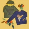MONSOON Bear Hoodie WWF-UK Collaboration Green