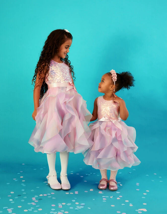 MONSOON Jojo Marble Print Cancan Dress Multi 1 MONSOON Jojo Marble Print Cancan Dress Multi